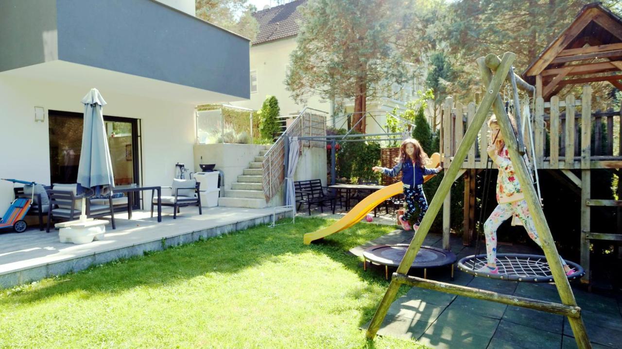 Flamind Holiday Apartments Mit Garten Und Grill Altenberg bei Linz Εξωτερικό φωτογραφία
