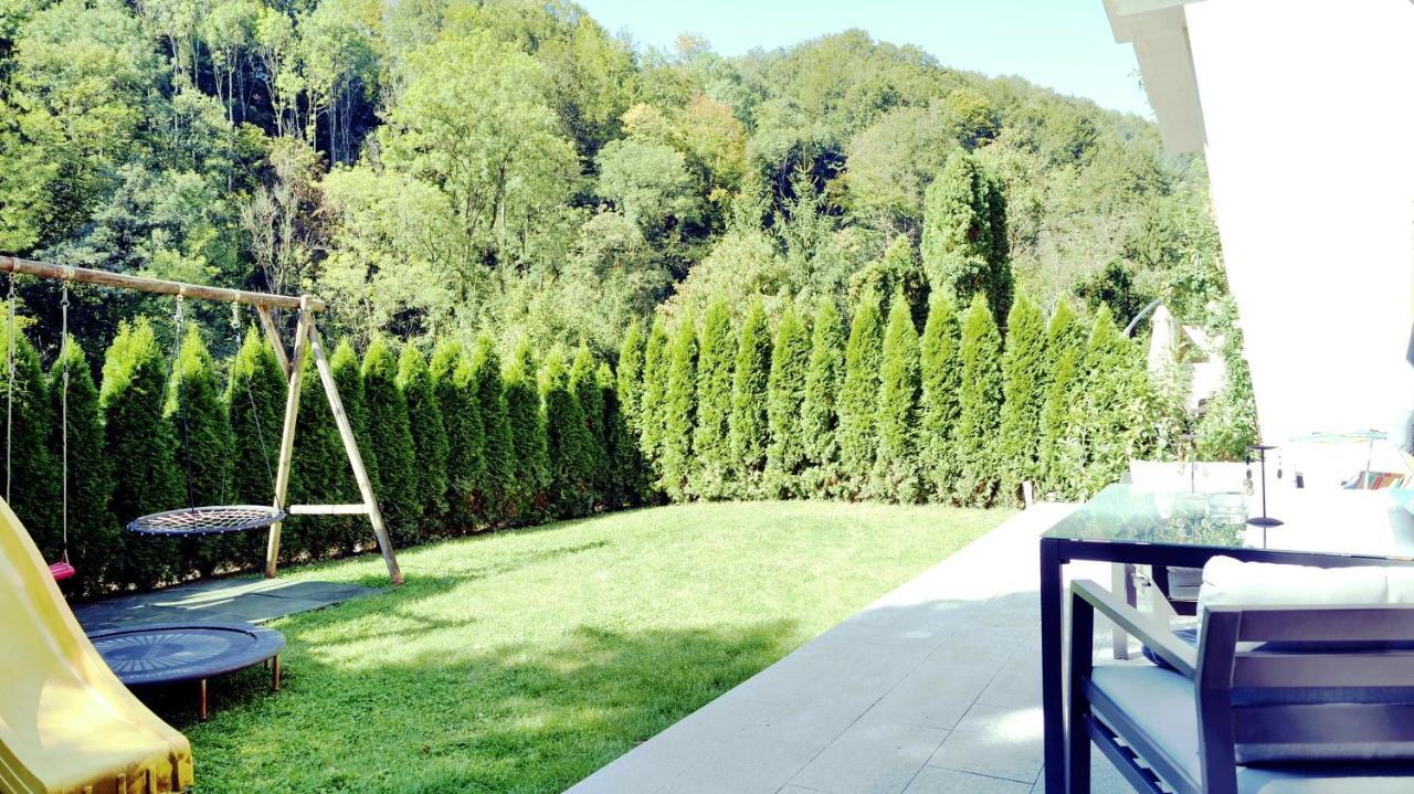 Flamind Holiday Apartments Mit Garten Und Grill Altenberg bei Linz Εξωτερικό φωτογραφία
